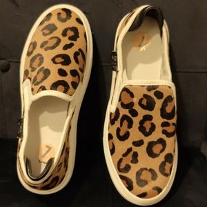 Ugg Horsehair animal print fashion sneakers Size 7